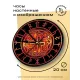Часы настенные Валькирия 20 см, пластик MCH119
