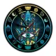 Часы настенные Хамса 20 см, пластик MCH124