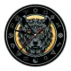 Часы настенные Волк 20 см, пластик MCH133