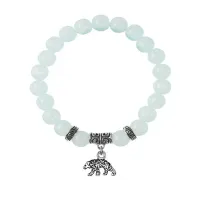 Браслет Медведь (защита, сила, победа), Лунный камень