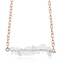 Кулон с горным хрусталем, 3,5х1см BJK306-04