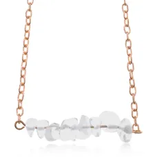 Кулон с горным хрусталем, 3,5х1см BJK306-04