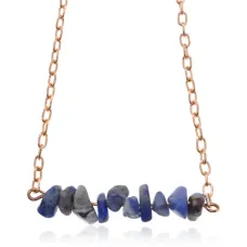 Кулон с содалитом, 3,5х1см BJK306-05