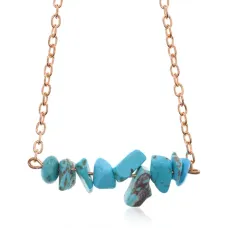 Кулон с бирюзой, 3,5х1см BJK306-06