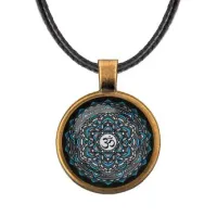 Кулон Мандала Ом ALKF0297