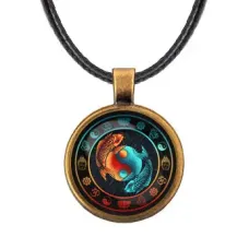 Кулон Рыбы Инь-Ян ALKF0243