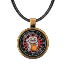 Кулон Манеки-Неко ALKF0249