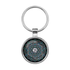 Брелок Мандала Ом BKF0297