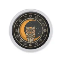 Акриловый магнит Сова на месяце MAF0250