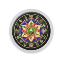 Акриловый магнит Ом Мани Падме Хум MAF0277