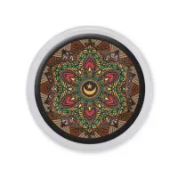 Акриловый магнит Мандала Звезда и полумесяц MAF0284