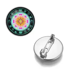 Значок Шри-янтра ZNAS-0278