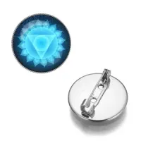 Значок Вишуддха чакра ZNAS-0288