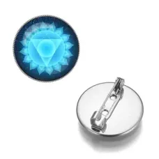 Значок Вишуддха чакра ZNAS-0288