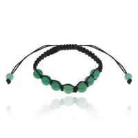 Браслет Шамбала, 8мм, нефрит BS535-05