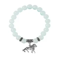 Браслет Лев (храбрость, власть, благосостояние), Лунный камень BSP-22-2073