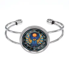 Браслет Крылатый скарабей BSCP-0218