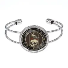 Браслет Ворон на черепе BSCP-0245