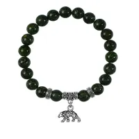 Браслет Медведь (защита, сила, победа), Змеевик BSP-23-19