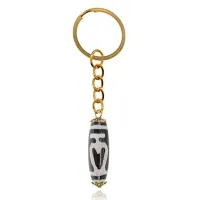 Брелок с бусиной Дзи Бумпа DZBK-013