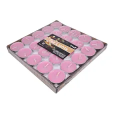 Набор свечей в гильзе, 25 шт., цвет розовый SVZ002-01