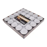 Набор свечей в гильзе, 25 шт., цвет белый SVZ002-03