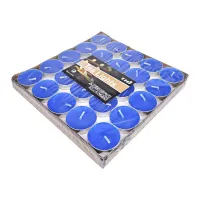 Набор свечей в гильзе, 25 шт., цвет синий SVZ002-04