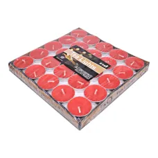 Набор свечей в гильзе, 25 шт., цвет красный SVZ002-05