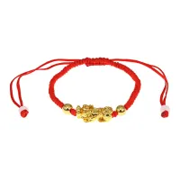 Браслет из красной нити Пи Щу, 3мм BS509