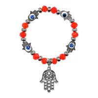 Браслет Хамса, цвет красный BS530
