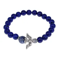 Браслет Ангел-хранитель, лазурит и содалит BSAH007