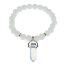 Браслет Кристалл, 8мм, лунный камень BSBJK-008