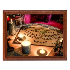 Постер в рамке 22х17см Доска Уиджа POSG-0081