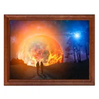 Постер в рамке 22х17см По дороге… POSG-0095