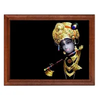 Постер в рамке 22х17см Кришна POSG-0131