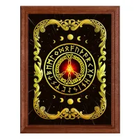 Постер в рамке 17х22см Пацифик POSV-0002