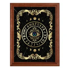 Постер в рамке 17х22см Магический глаз