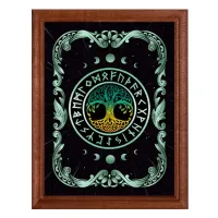 Постер в рамке 17х22см Дерево жизни POSV-0007