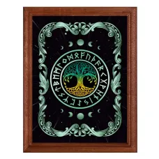 Постер в рамке 17х22см Дерево жизни POSV-0007