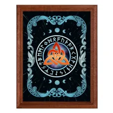 Постер в рамке 17х22см Узлы любви POSV-0009