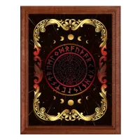 Постер в рамке 17х22см Магическая печать POSV-0011