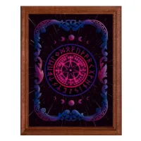 Постер в рамке 17х22см Магическая печать POSV-0023