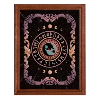 Постер в рамке 17х22см Волки Инь-Ян POSV-0025