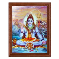 Постер в рамке 17х22см Шива POSV-0102