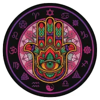Коврик для мыши Хамса, d.20см KM0003
