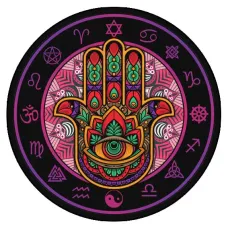 Коврик для мыши Хамса, d.20см KM0003