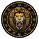 Коврик для мыши Лев, d.20см KM0021