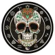 Коврик для мыши Череп, d.20см KM0023
