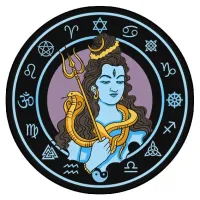 Коврик для мыши Шива, d.20см KM0024