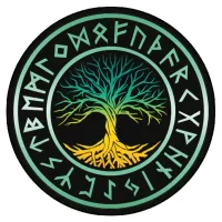 Коврик для мыши Дерево жизни, d.20см KM0034